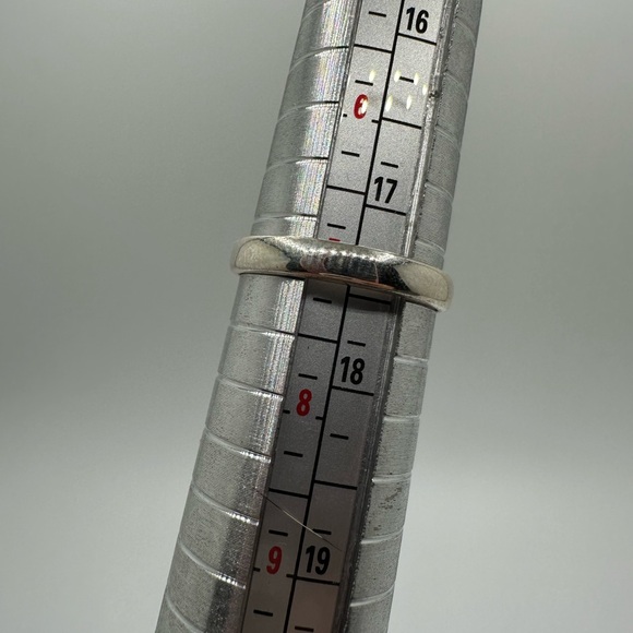 Aurora Opal Sterling Silver 925 Faceted Ring Handmade Size 7 Iridescent - Picture 6 of 9